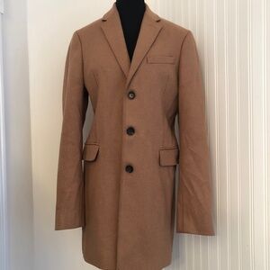 Designer Ben Sherman Small Wool Business Casual Coat